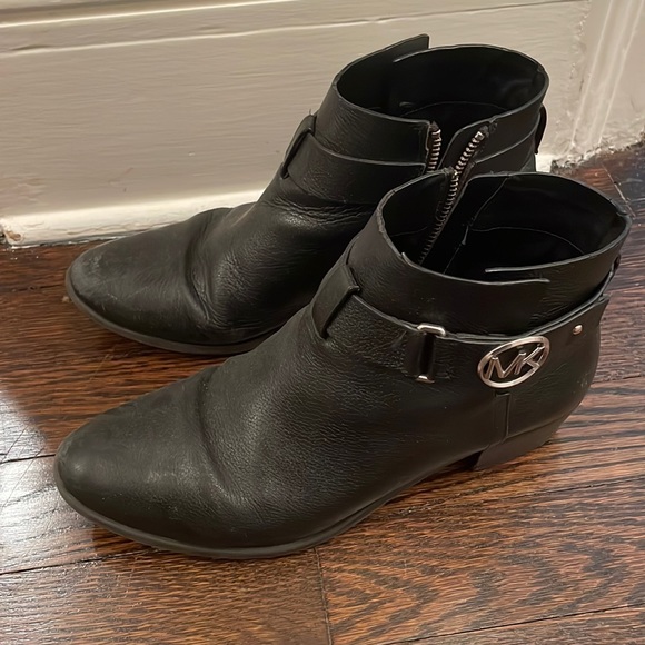 Michael Kors Shoes Black Michael Kors Booties Poshmark
